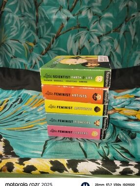 ​Lot of 5 Little Feminist Board Books Mudpuppy Leaders Activists Artists